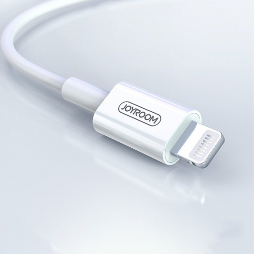 Kabel Joyroom USB Typ C - Lightning (z certyfikatem MFI) PD 3A 1,2 m biały