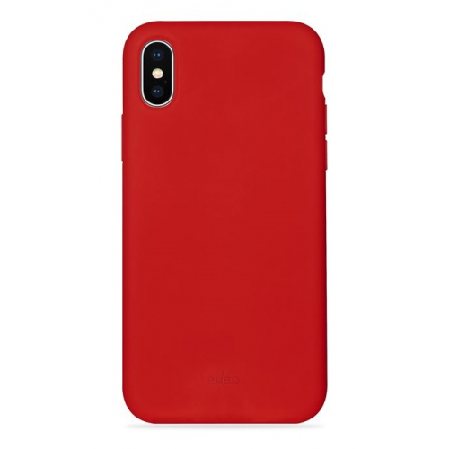 Etui PURO Icon Cover do Apple iPhone Xs Max czerwone