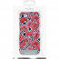 Etui PURO Glam Geo Flowers do Apple iPhone 6 / 6S / 7 / 8 / SE 2020 / SE 2022 red poppies