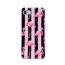 Etui PURO Glam Miami Stripes do Apple iPhone 6 / 6S / 7 / 8 / SE 2020 flamingo