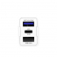 Proda PD-C31 ładowarka samochodowa 2x USB + USB-C PD QC 3.0 18 W biała