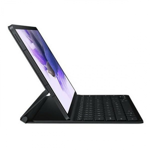 Oryginalne etui z klawiaturą Samsung Book Cover Keyboard Slim do Galaxy Tab S7+ / S7 FE czarne