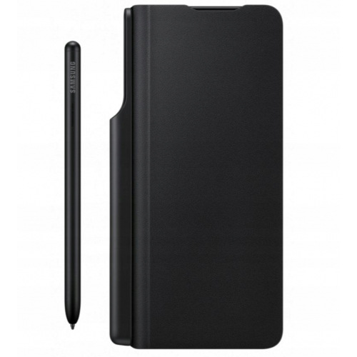Etui SAMSUNG Flip Cover do Galaxy Z Fold 3 czarne + rysik S-Pen