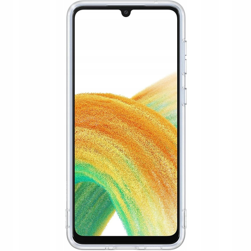 Etui SAMSUNG Soft Clear Cover do Galaxy A33 5G bezbarwny