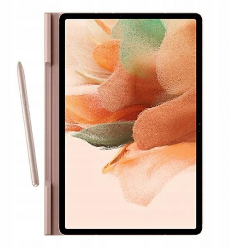 Oryginalne etui Samsung Book Cover do Galaxy Tab S7+ / S7 FE różowe