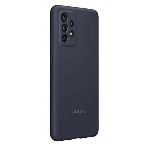 Etui Samsung Silicone Cover do Galaxy A72 czarne