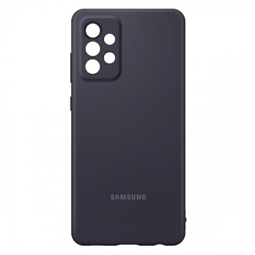 Etui Samsung Silicone Cover do Galaxy A72 czarne