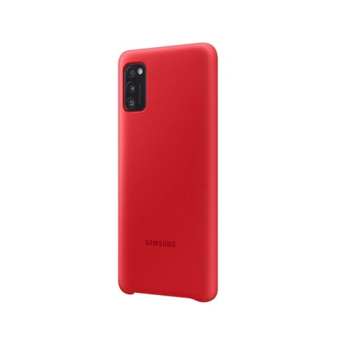 Etui SAMSUNG Silicone Cover do Galaxy A41 czerwone