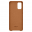 Etui SAMSUNG Leather Cover do Galaxy S20 Plus brązowe (EF-VG985LA)