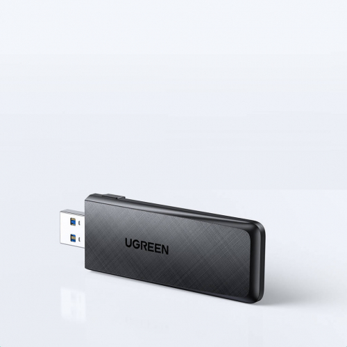 Adapter USB / Zewnętrzna karta sieciowa UGREEN CM492, Dual-band 2.4GHz+5.0GHz czarny