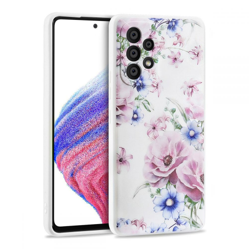 Etui Tech-Protect Mood Blossom do Samsung Galaxy A53 5G białe