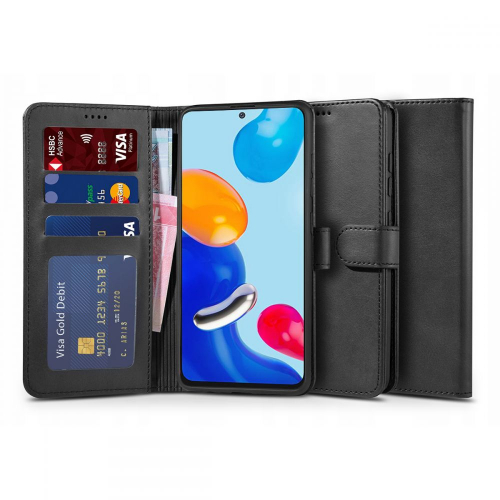 Etui Tech-Protect Wallet do Xiaomi Redmi Note 11 Pro / 11 Pro 5G czarne