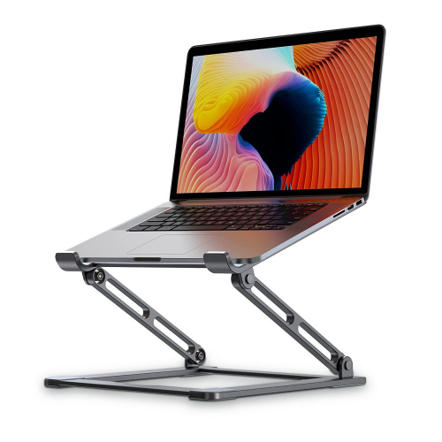 Regulowany stojak / podstawka pod laptopa Tech-Protect ProDesk szary