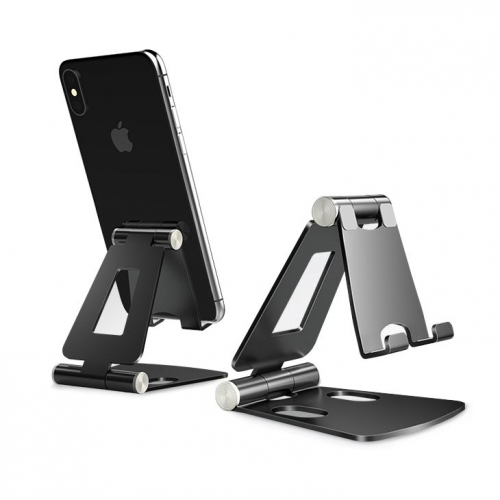 Aluminiowy Stojak / Uchwyt Biurkowy Tech-Protect Z16 na telefon / tablet czarny