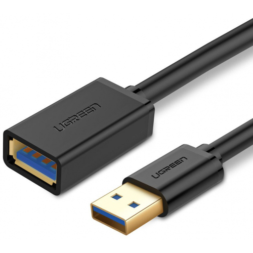 Kabel USB 3.0 przedłużający UGREEN 1,5m czarny