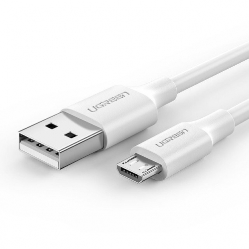 Kabel USB do Micro USB UGREEN QC 3.0 2.4A 2m biały