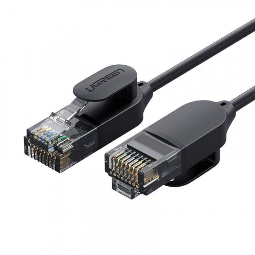 Kabel sieciowy UGREEN NW122 Ethernet RJ45, Cat.6A, UTP, 1.5m czarny