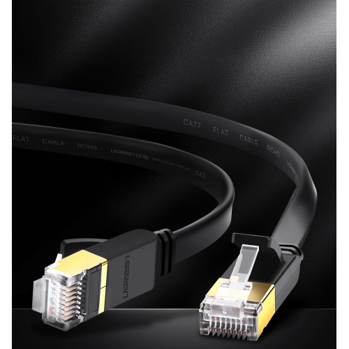 Płaski kabel sieciowy UGREEN NW106 Ethernet RJ45, Cat.7, STP, 3m