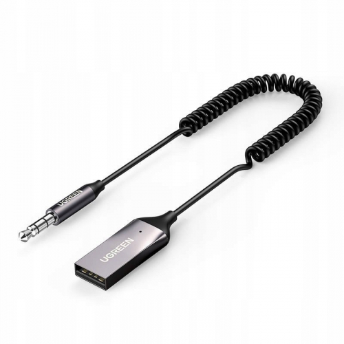 UGREEN CM309 Adapter audio Bluetooth 5.0 USB, AUX czarny