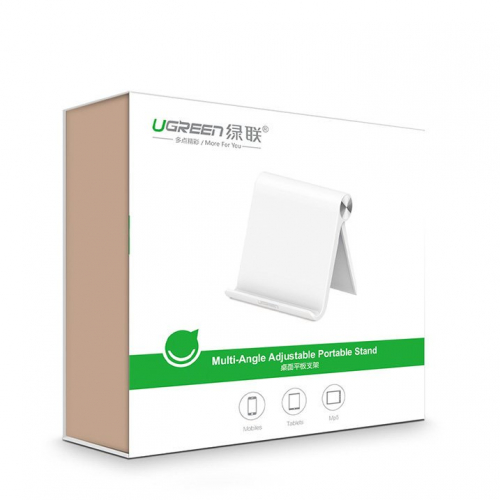 Ugreen biurkowa podstawka na telefon / tablet LP115 biała