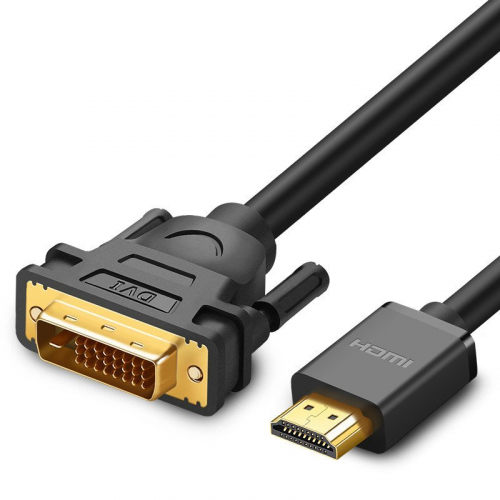 Kabel UGREEN HDMI / DVI 4K 1m czarny