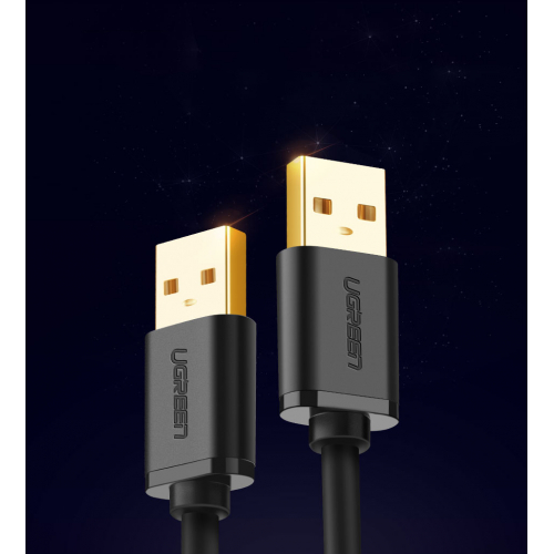 Kabel USB 2.0 M-M UGREEN US102 1m czarny