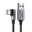 Kabel kątowy USB do USB-C UGREEN 3A 2m czarny