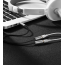 UGREEN AV141 Rozdzielacz audio AUX kabel mini jack 3,5 mm do słuchawki + mikrofon czarny