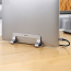 Ugreen aluminiowy pionowy stojak uchwyt na laptopa / tablet srebrny