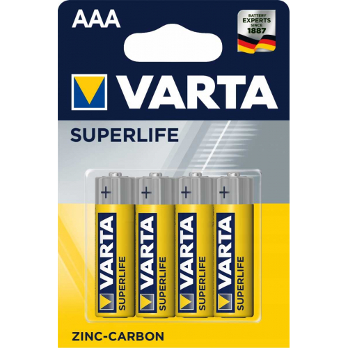Baterie 4 sztuki VARTA Superlife R03 AAA