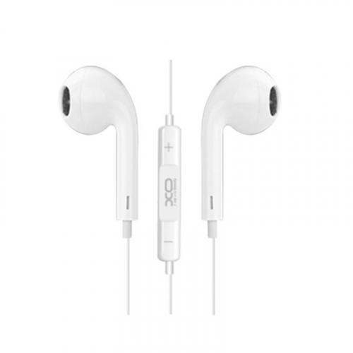Słuchawki przewodowe XO S8 jack 3,5mm douszne białe