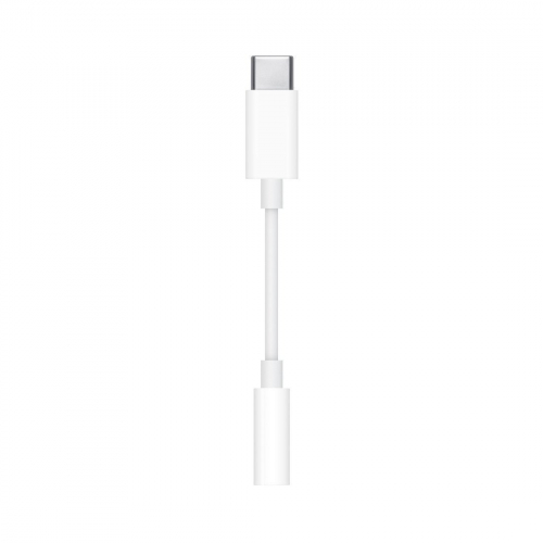 Adapter Apple USB-C do Jack 3,5mm MU7E2ZM/A biały