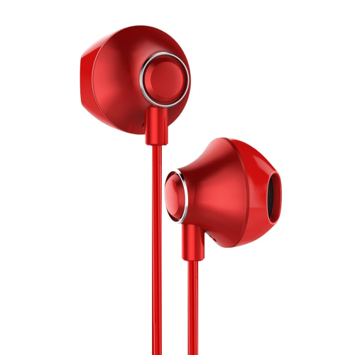 Słuchawki douszne z mikrofonem Baseus Encok H06 czerwone