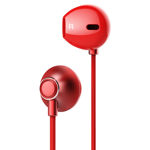 Słuchawki douszne z mikrofonem Baseus Encok H06 czerwone