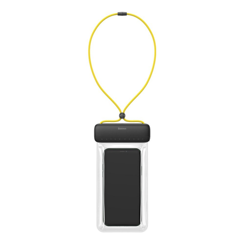 Baseus uniwersalny wodoodporny pokrowiec etui na telefon (max 7,2'') IPX8 żółty
