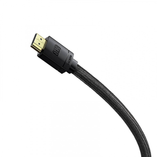 Baseus kabel HDMI 2.1 HD 8K 60Hz 3D HDR 2m czarny