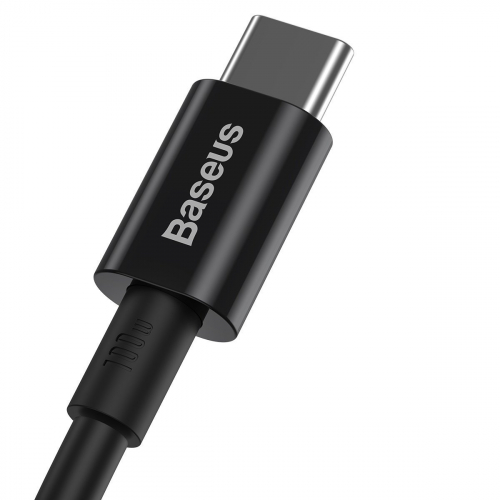 Baseus Superior kabel USB-C do USB-C QC / PD / FCP 100W 1m czarny