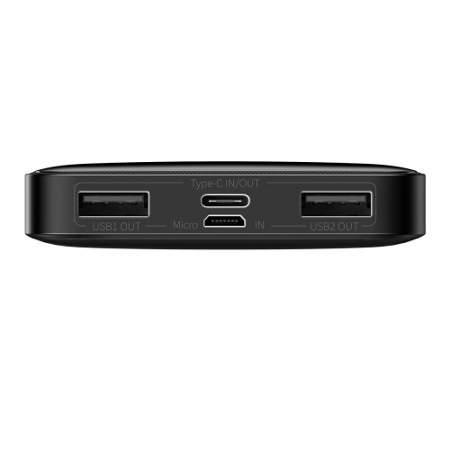 Powerbank 10000mAh Baseus Bipow 2xUSB USB-C 15W czarny