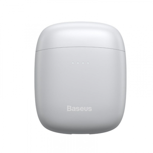 Bezprzewodowe słuchawki Baseus Encok W04 TWS, Bluetooth 5.0 białe