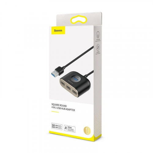 Adapter USB 4w1 Baseus HUB USB do 1x USB 3.0 + 3x USB 2.0 1m