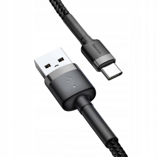 Kabel USB do USB-C Baseus Cafule 0,50m czarny
