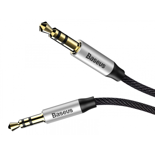 Kabel audio mini jack 3,5mm AUX Baseus Yiven 0,5m czarny