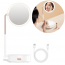Baseus Smart Beauty lusterko lustro z lampką LED do makijażu i szufladką biały