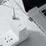 OUTLET Baseus Zinc kątowy magnetyczny kabel zasilający do MacBooka Power - USB Typ C 60W 2m biały