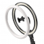 Baseus fotograficzna lampa 10'' ring pierścień LED do telefonu + mini uchwyt czarny