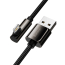 Kabel USB do Lightning kątowy Baseus Legend Series, 2.4A, 1m czarny