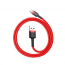 Kabel USB do USB-C Baseus Cafule 2A 2m czerwony