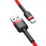 Kabel USB do USB-C Baseus Cafule 2A 2m czerwony