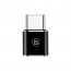 Adapter / przejściówka Baseus OTG microUSB do USB-C czarny