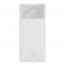 PowerBank Baseus Bipow 10000mAh, 2xUSB, USB-C, 20W biały